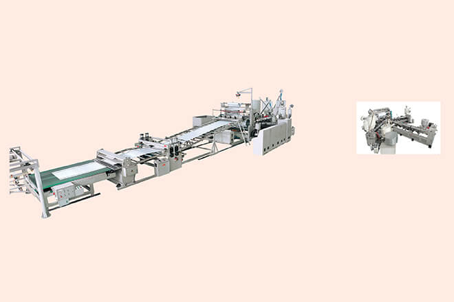 ABS 單層、多層復(fù)合板材生產(chǎn)線